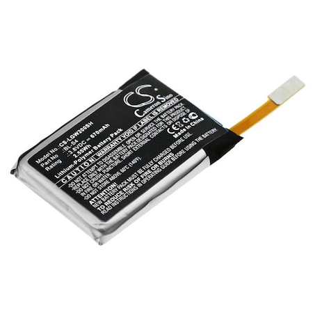 Bsc Preferred LG W200 Watch Urbane LTE Smart Watch Replacement Battery CS-LGW200SH